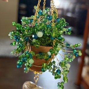 Forever plant car charm sun catcher